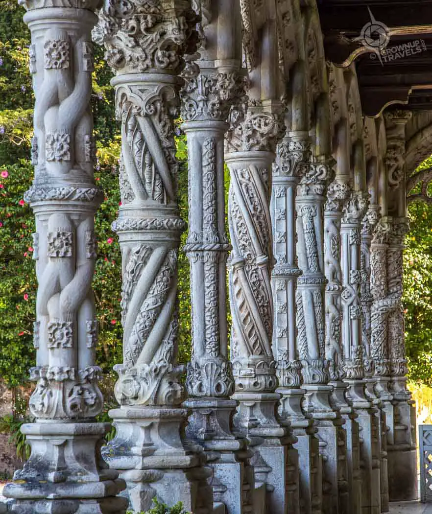 columns at Palace Hotel do Buçaco