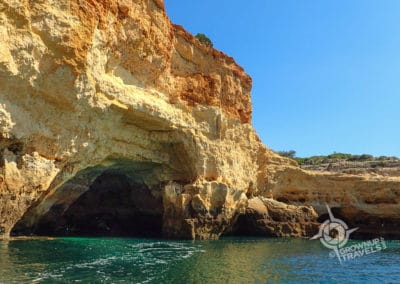 Grottos near Benagil Algarve