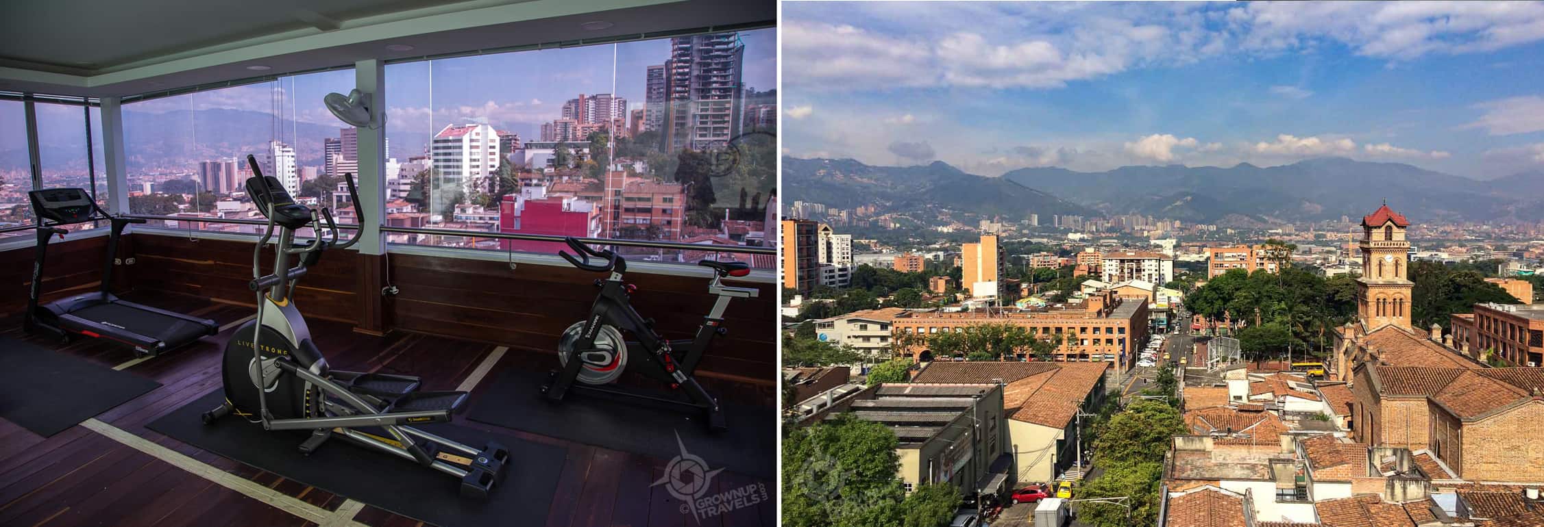 Hotel du Parc fitness roomview