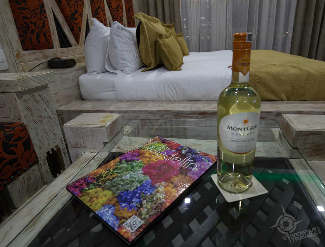 Hotel du Parc wine