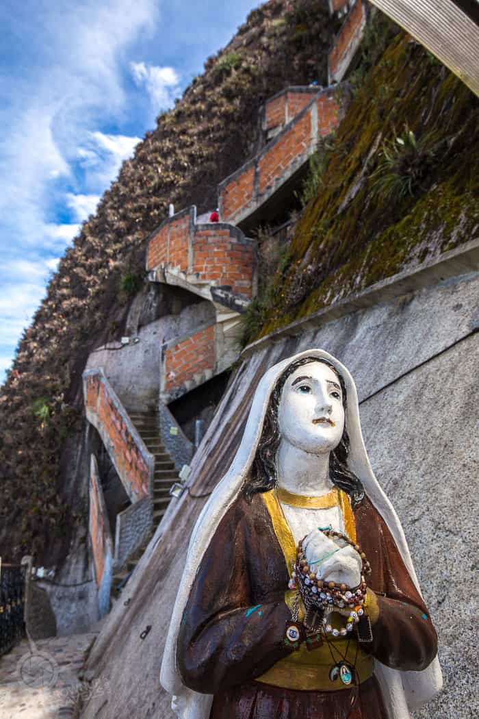 La Piedra halfway Mary
