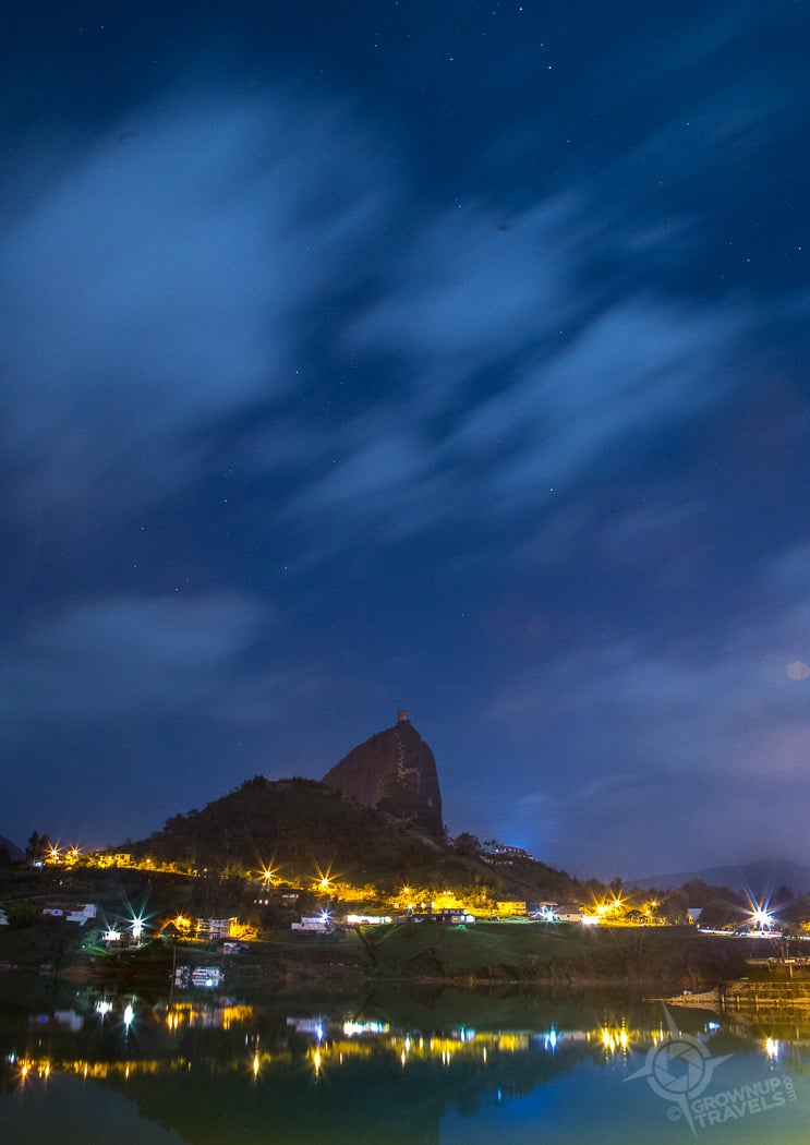 La Piedra night shot