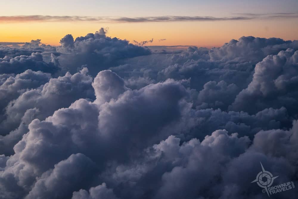 Clouds at Sunset over Colombia