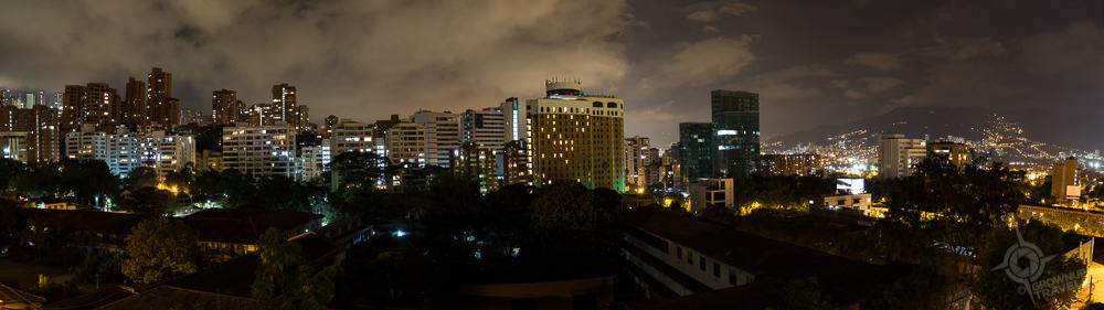Medellin skyline from Poblado
