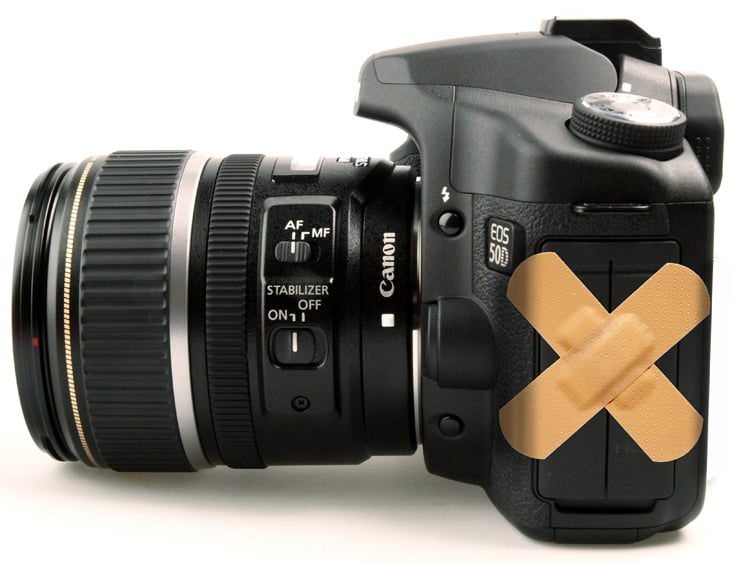 Canon EOSD Bandaid