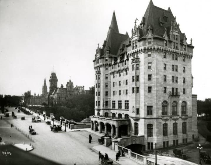 Chateau Laurier 1914 City of Ottawa archives