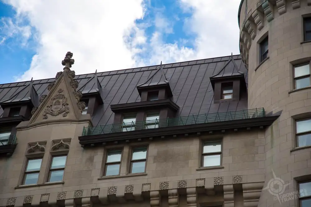 Chateau Laurier roof detail