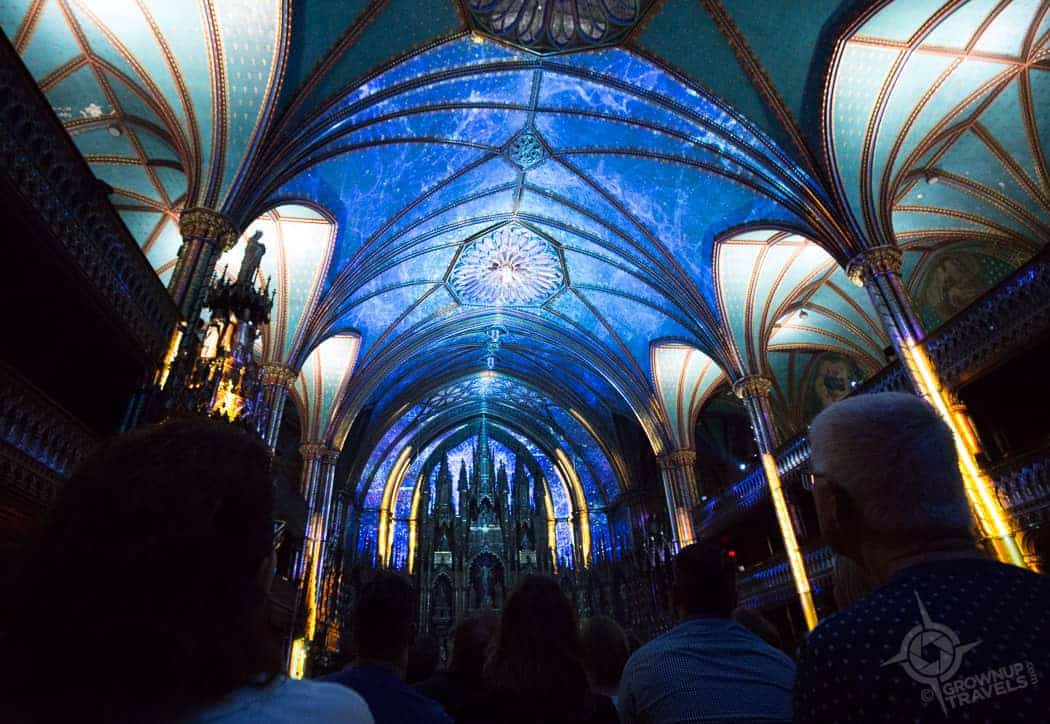 Aura Light Show Montreal Basilica