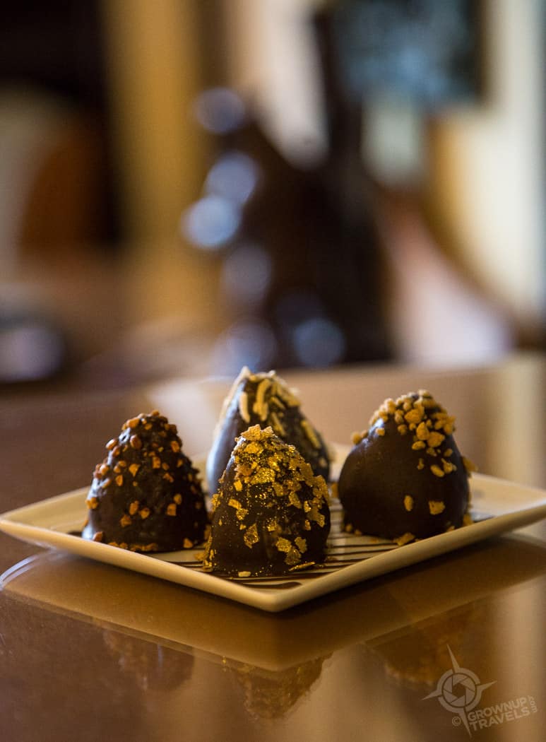 Gold Leaf Chocolates Chateau Montebello