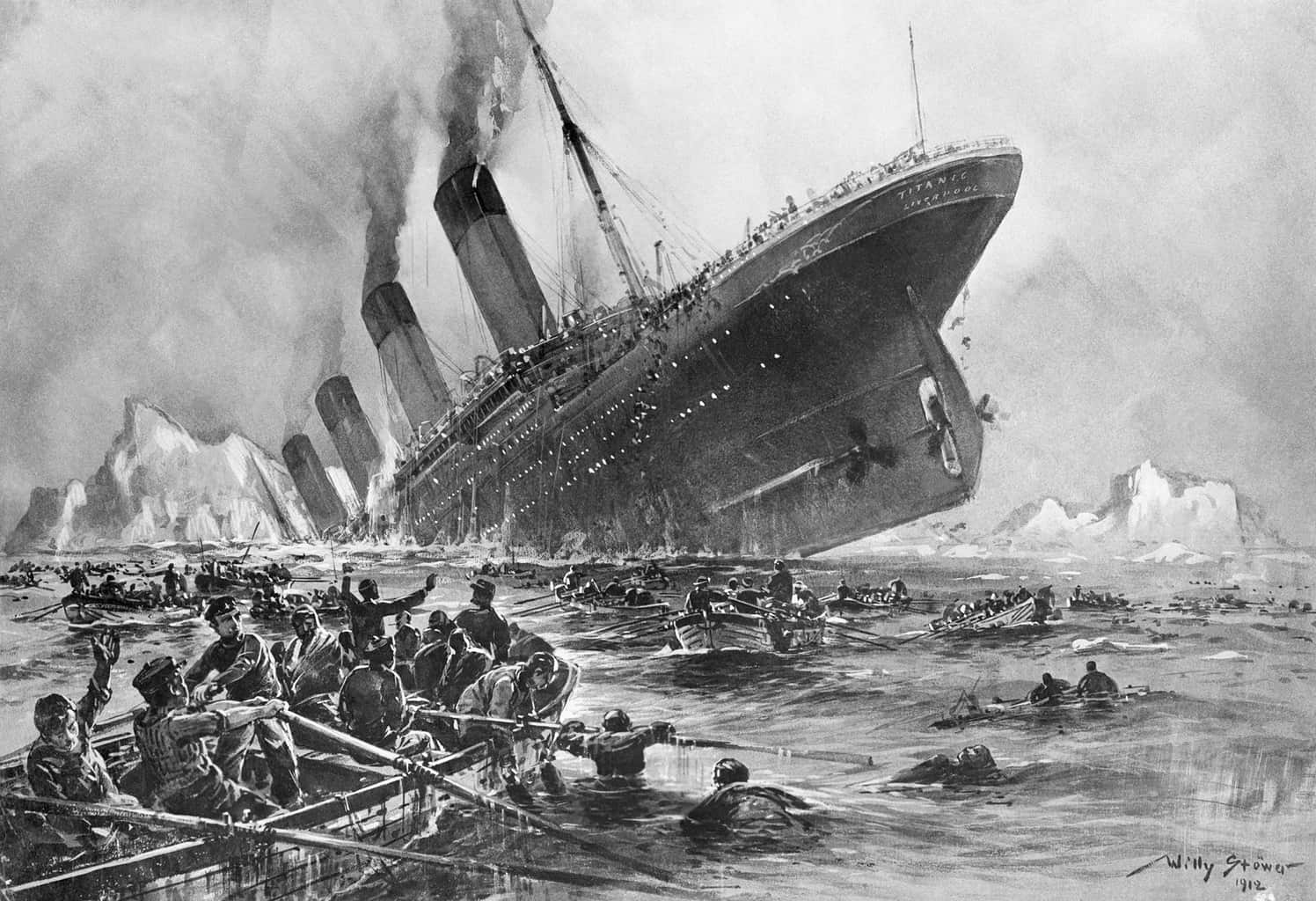 Stoewer Sinking of Titanic