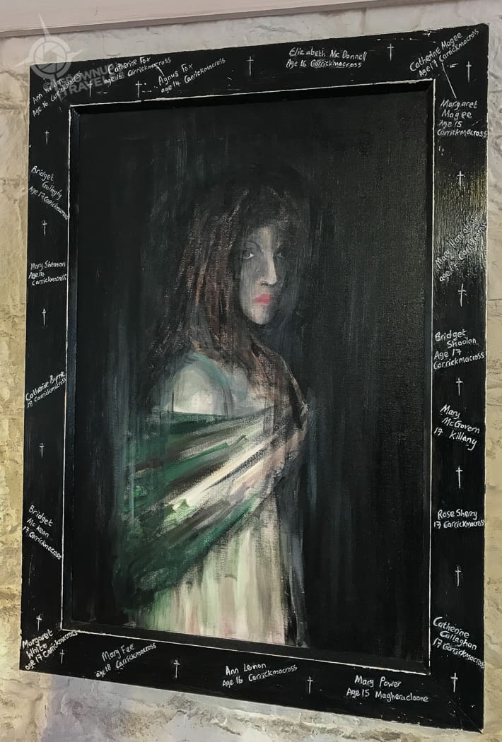 Carrickmacross girl brides painting