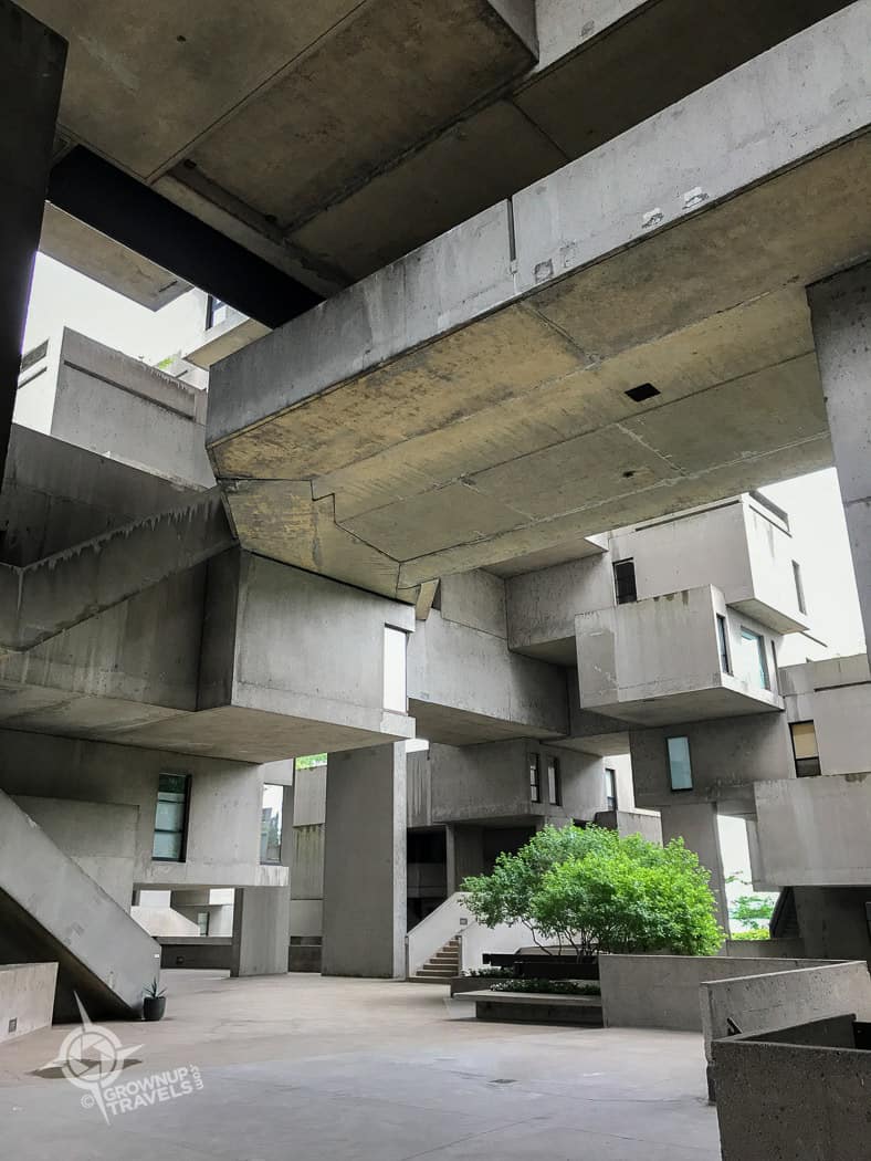 Habitat 67 concrete