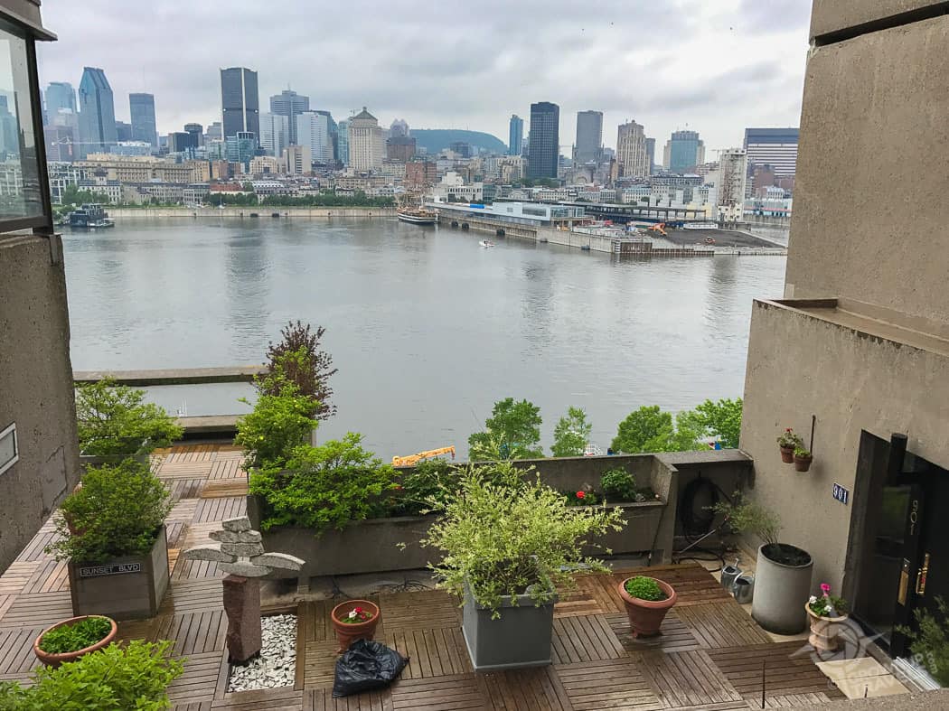 Habitat terrace views