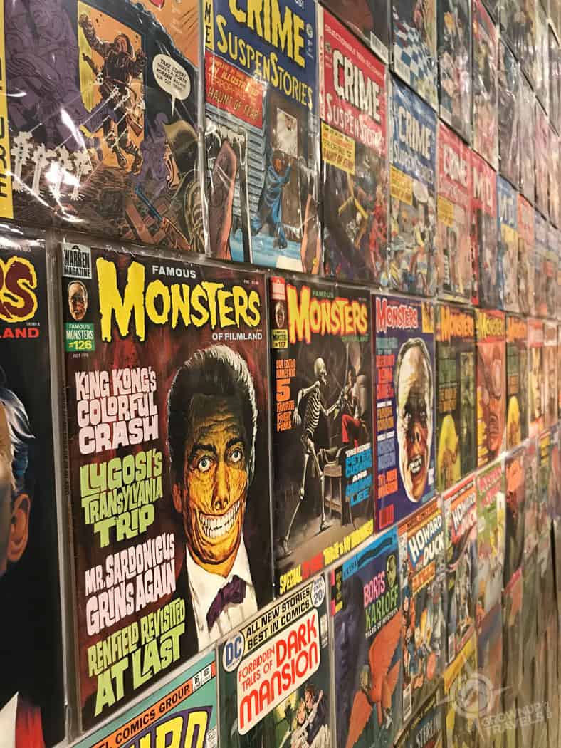 Comics closeup