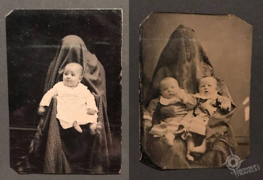 Hidden mothers from AGO photos