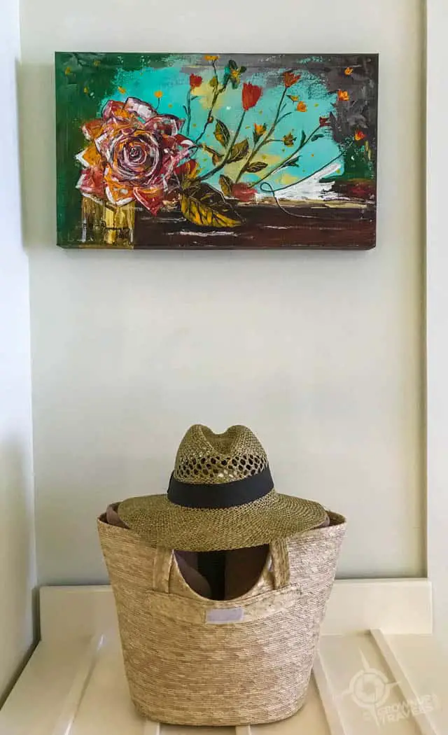 Grand Oasis Sens Beach bag and hat