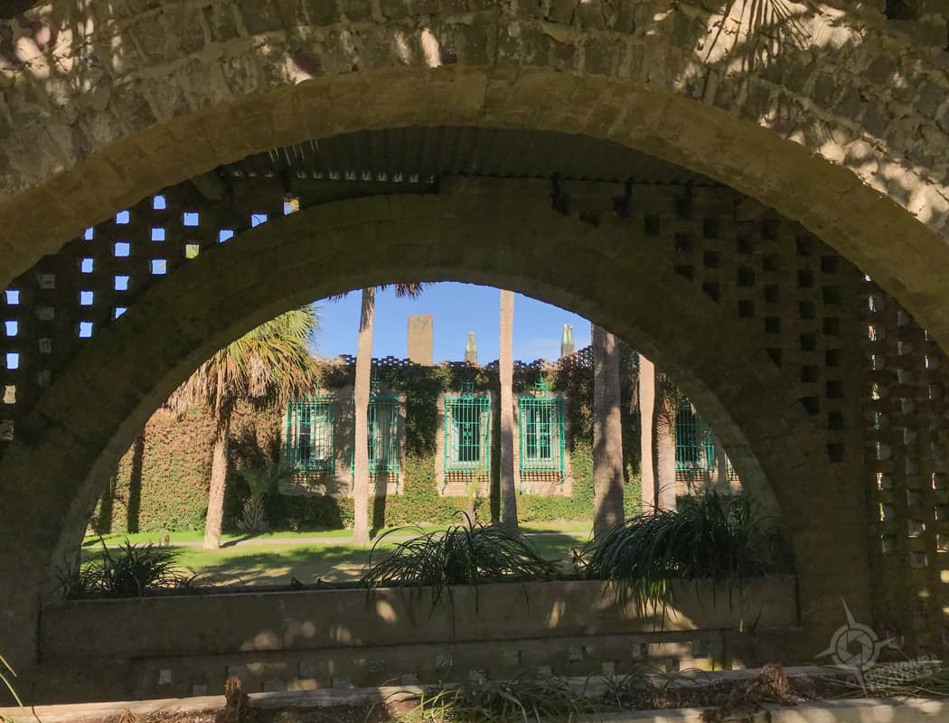 Atalaya Castle Inner Courtyard