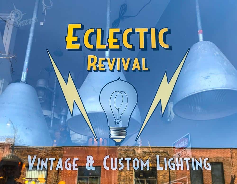 Eclectic Revival lighting store the Junction