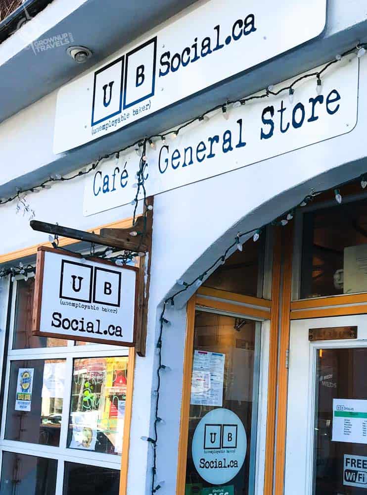 UB Social Cafe exterior the Junction