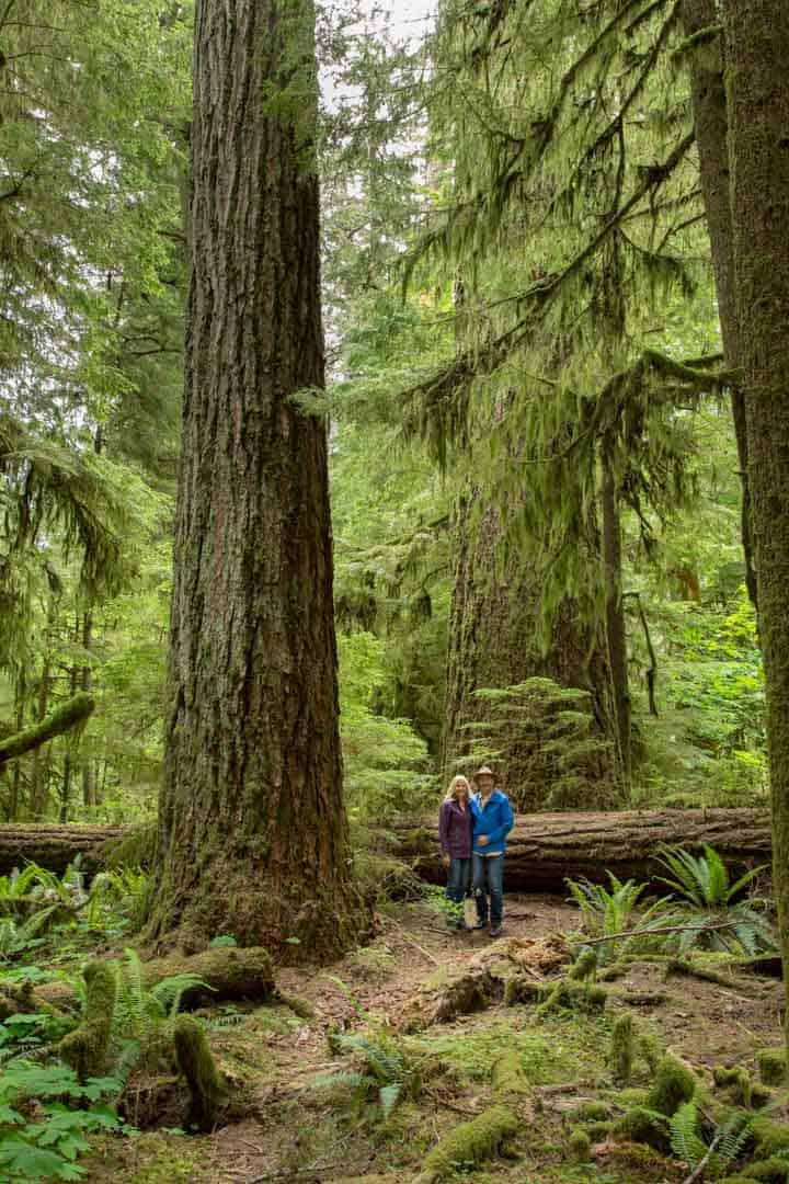 Jane & Henk Cathedral Grove