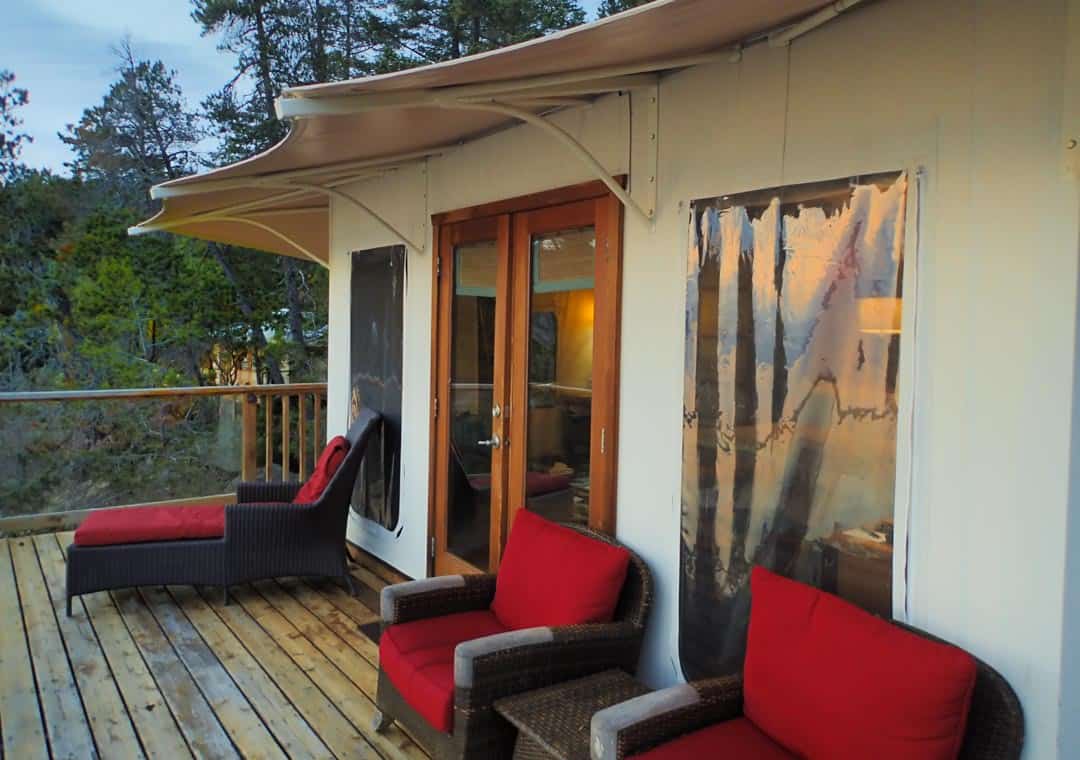 Rockwater Tenthouses sunset reflection deck