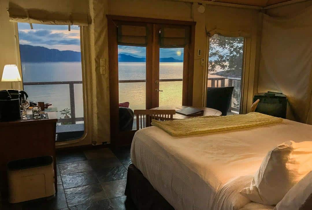 Rockwater Secret Cove Tenthouse View from Bed