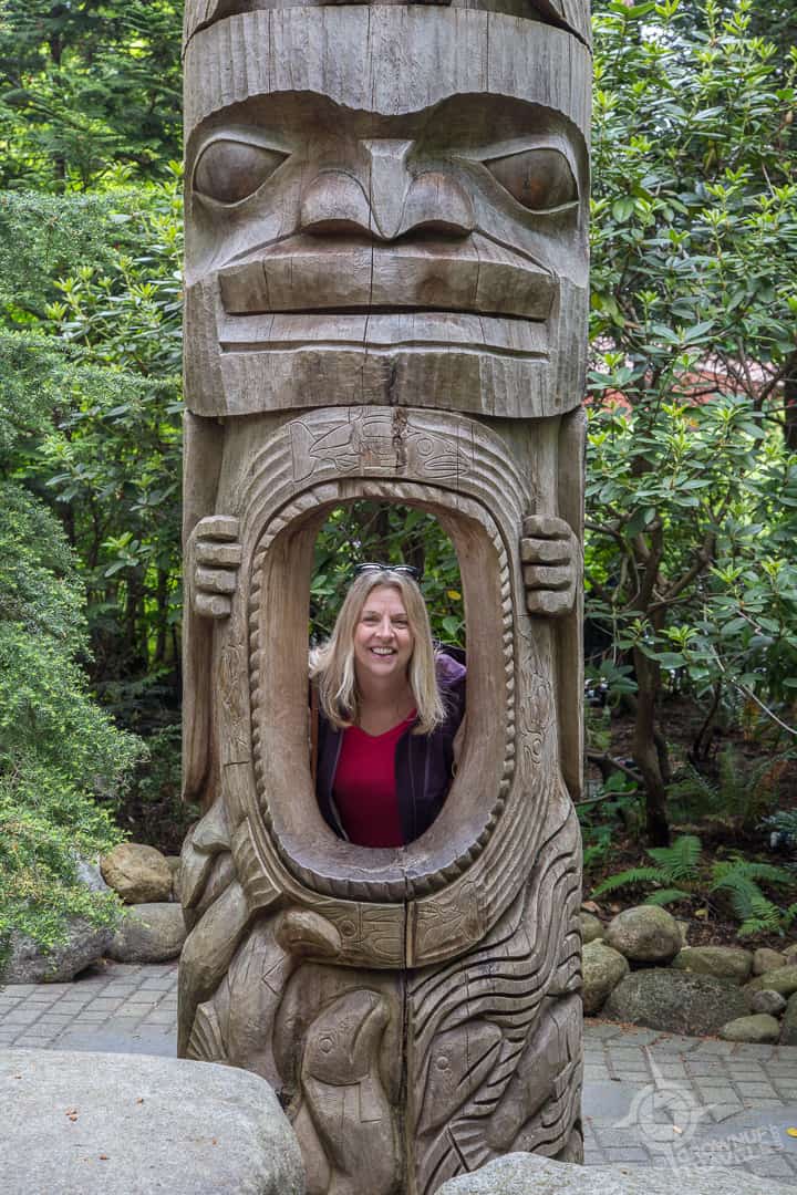 Totem at Capilano Suspension Bridge Park