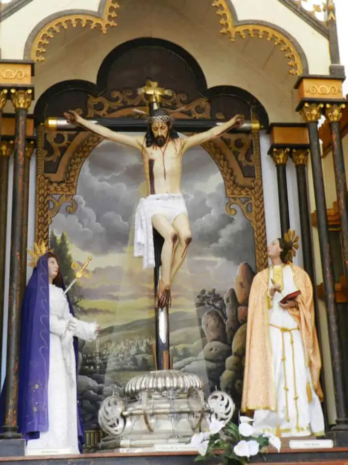 Lord of the True Cross statue Trinidad