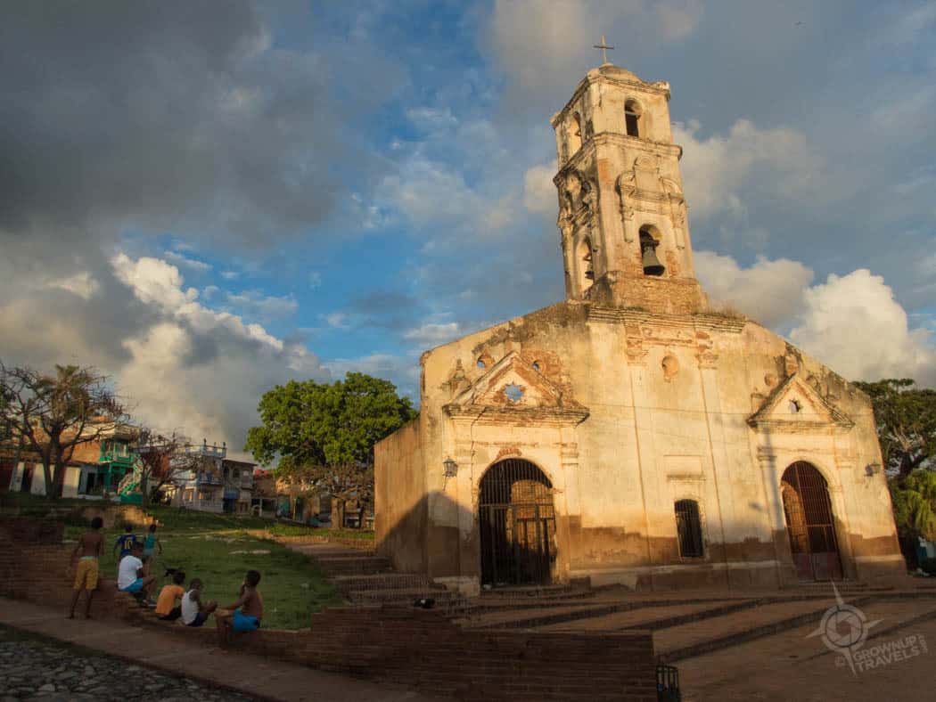 Trinidad Cuba church ruin