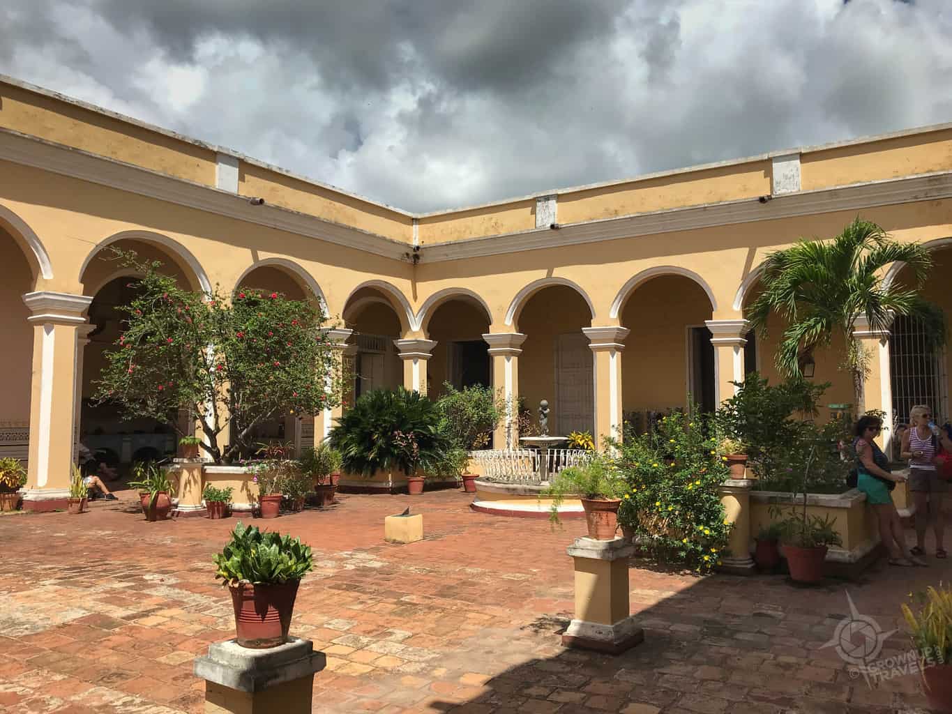 palacio Cantero courtyard Trinidad cuba