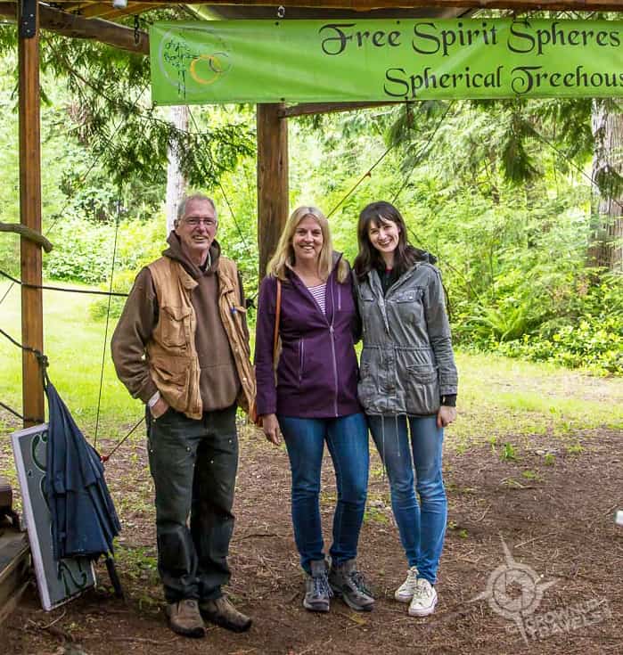 Tom Chudleigh Jane and Anna Free Spirit Spheres