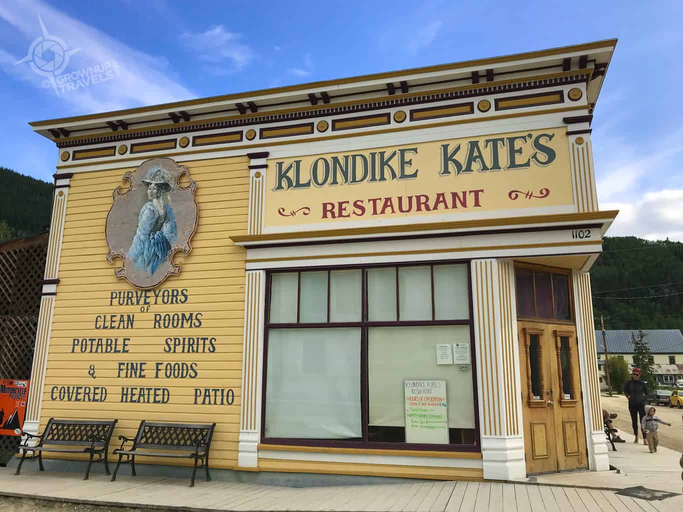Klondike Kates restaurant Dawson Yukon
