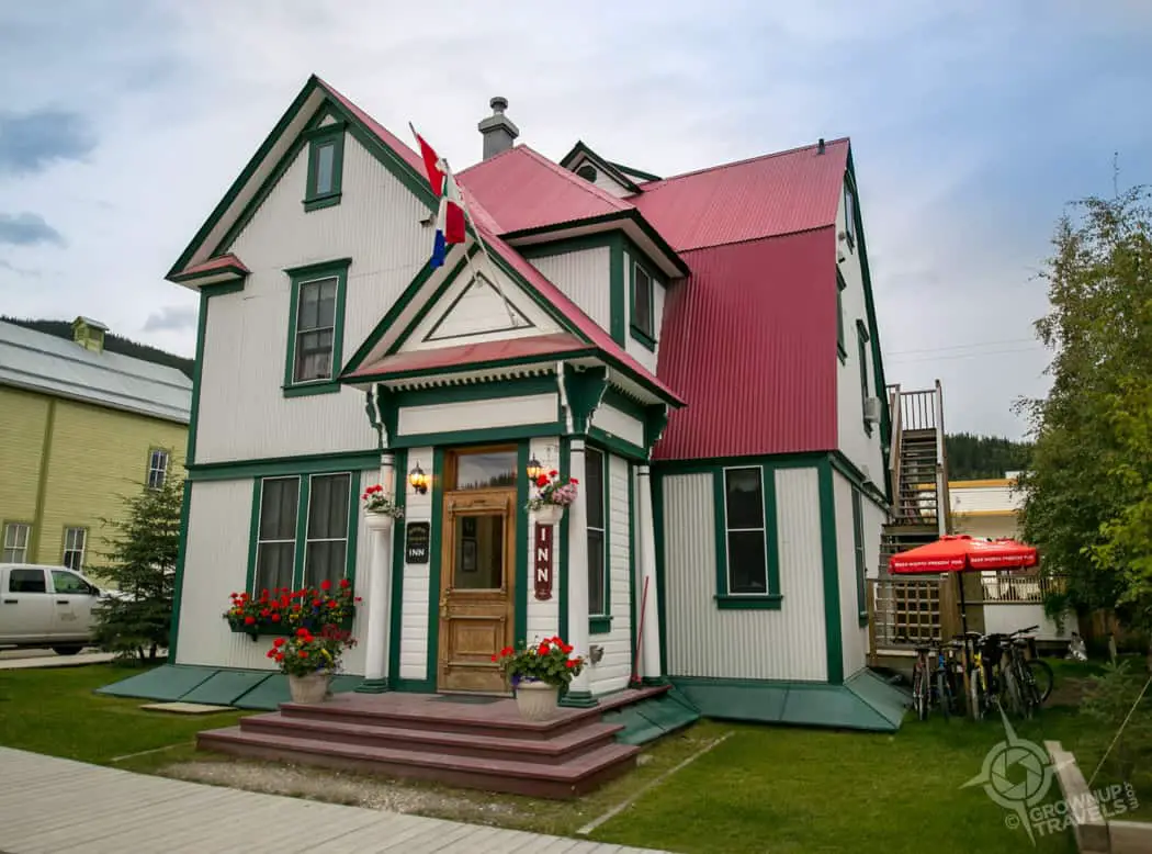 Bombay Peggy's exterior Dawson City