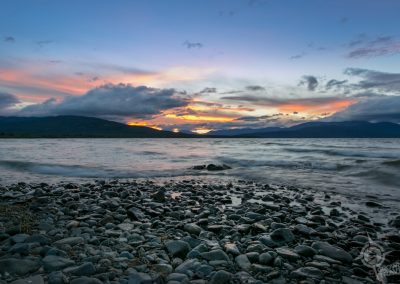 Dezadeash Lake Sunset Yukon