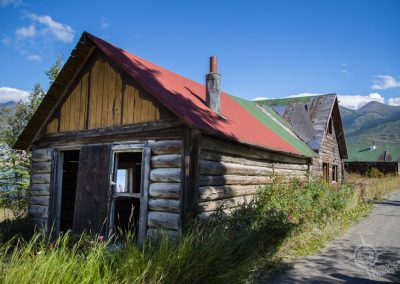 Rustic Cabin Ruins Carcross Yukon