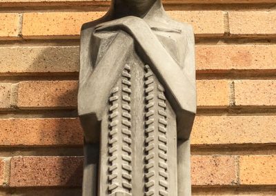 Martin House statue detail