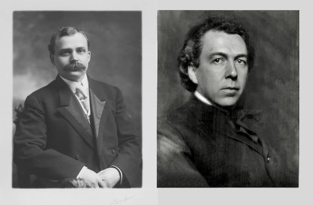 Darwin Martin and Frank Lloyd Wright 1908