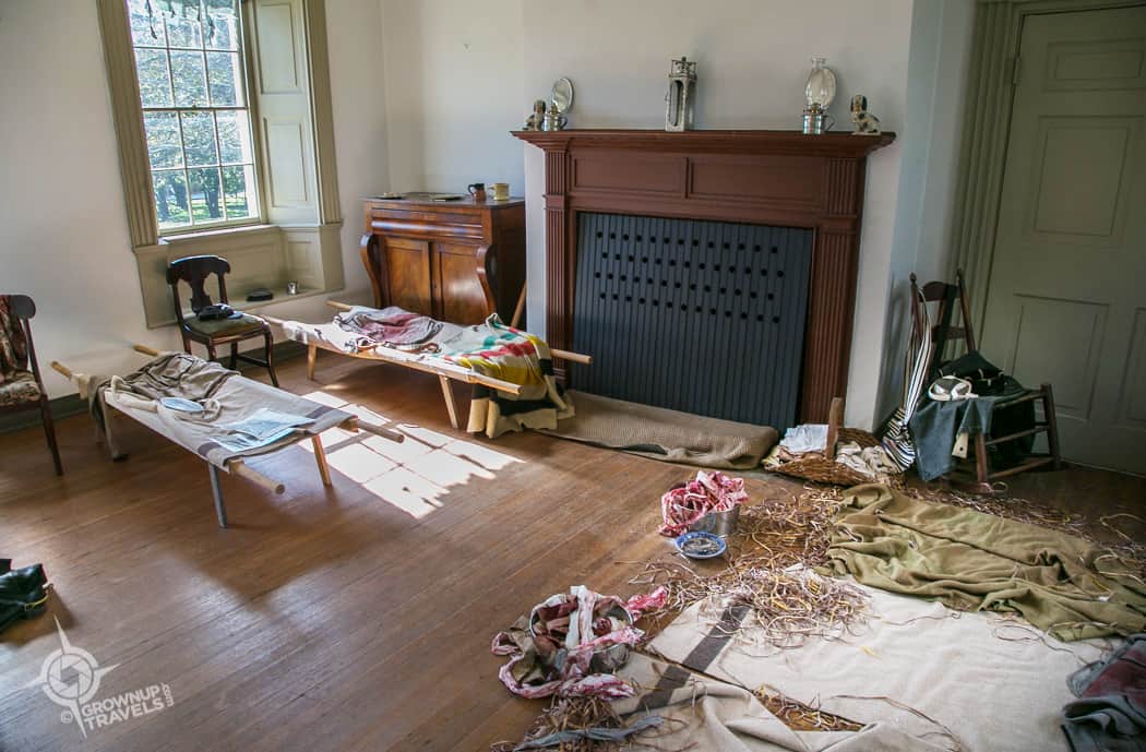 Parlour at Ben Lomond Historic Site