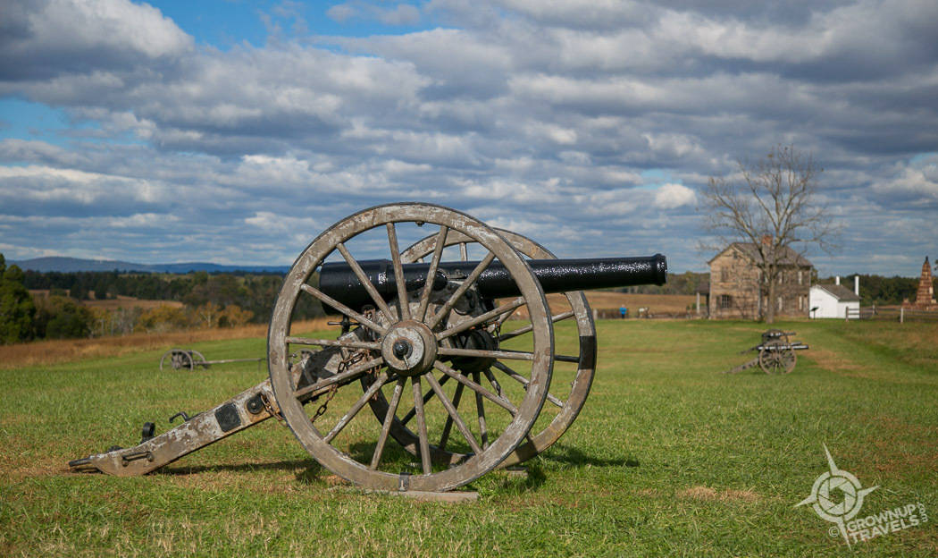 Cannon on Henry Hill Battle of Bull Run
