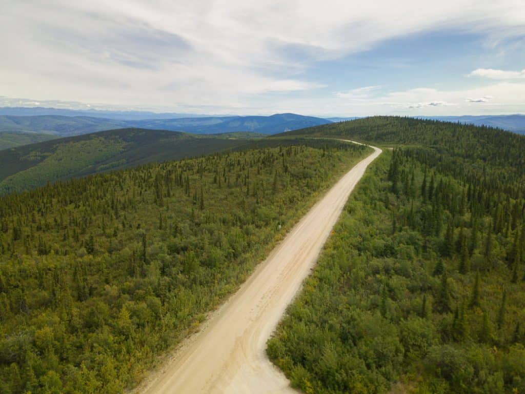 Top of the World Highway, Yukon