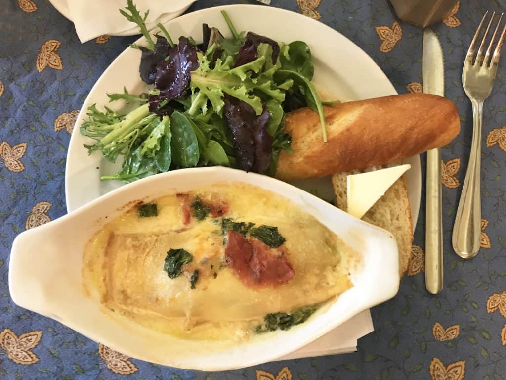 Bonjour Brioche savory crepe