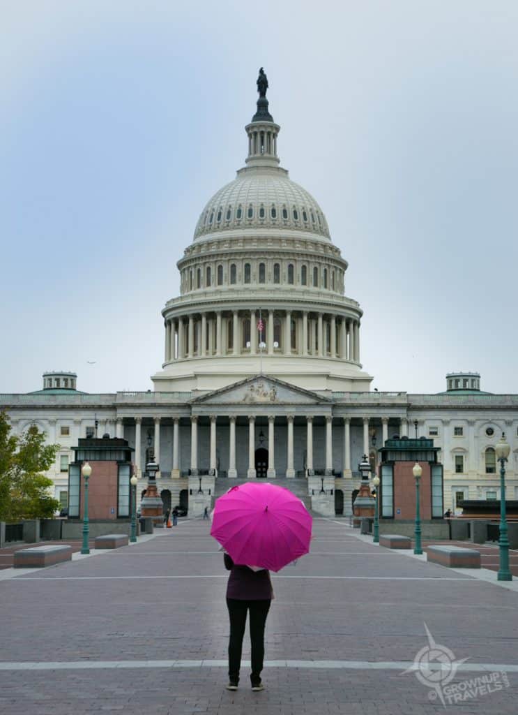 Jane at the Capitol Washington