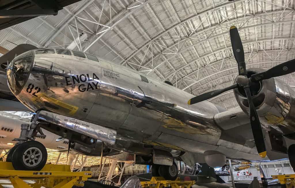Enola Gay Air and Space Museum Virginia