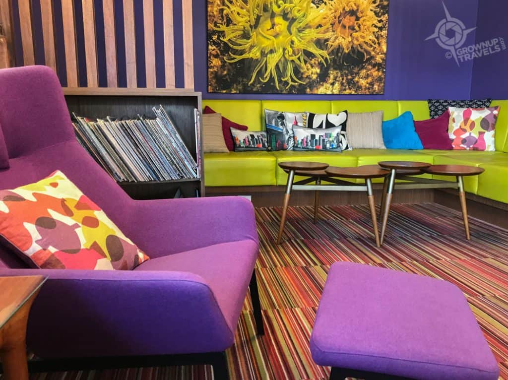 Hotel Zed interior reception Victoria BC
