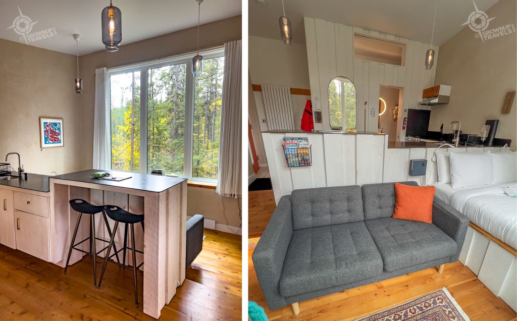 Black Spruce Cabins interior