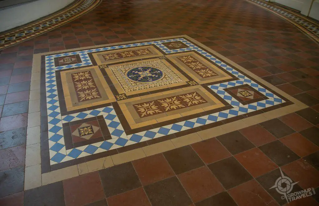 Hotel Henry Buffalo mosaic floor
