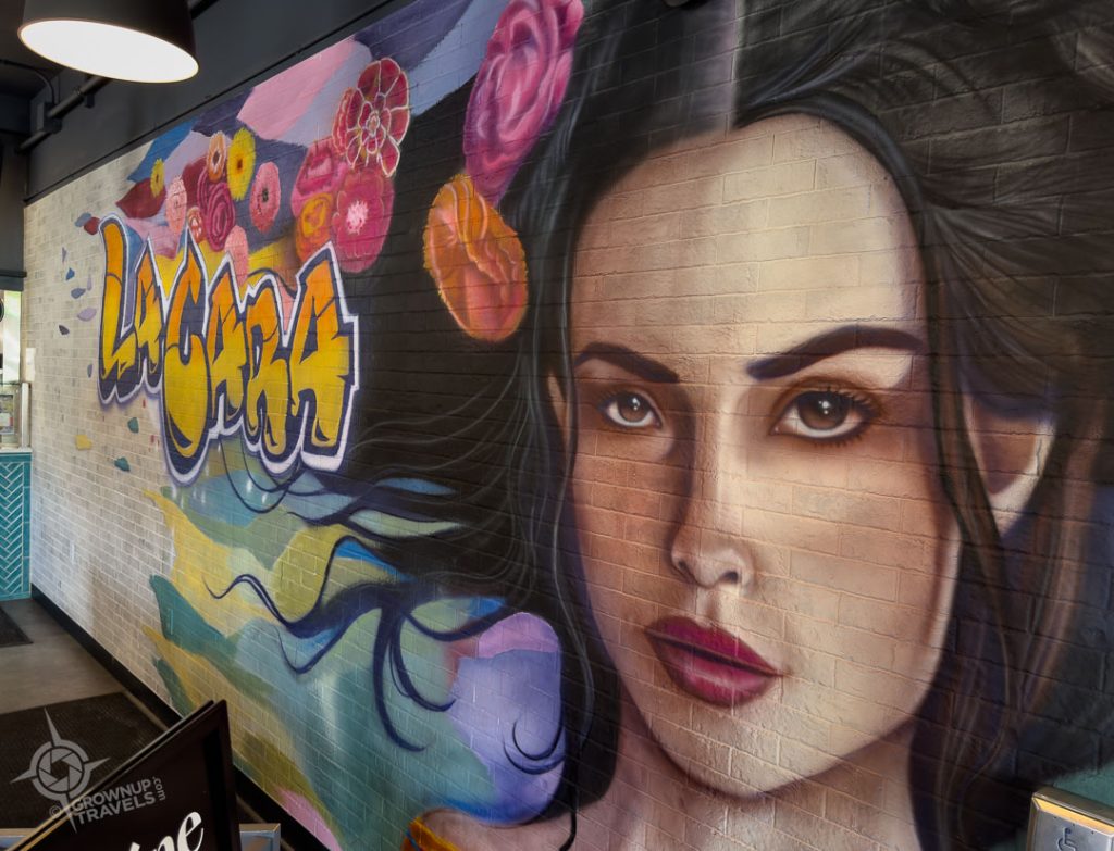 La Cara interior decor mural Whitehorse