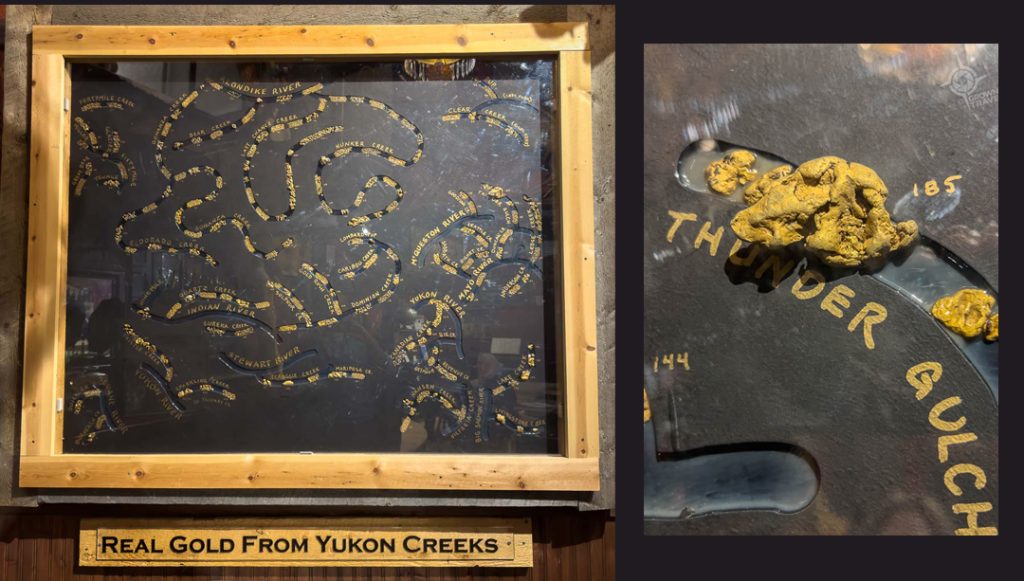 Real Gold display MacBride Museum