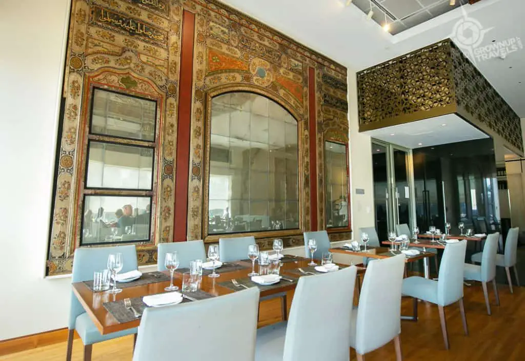 interior Diwan restaurant Aga Khan Museum