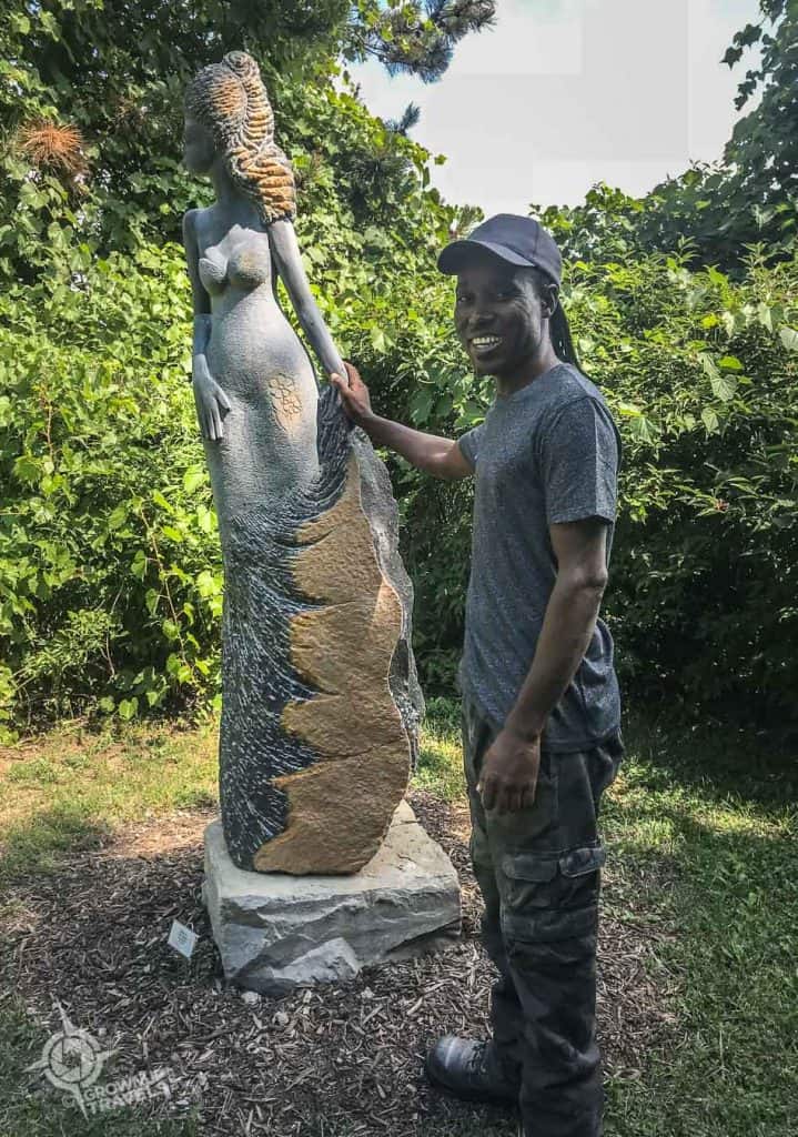 Tutani Mgabazi Nobility sculpture